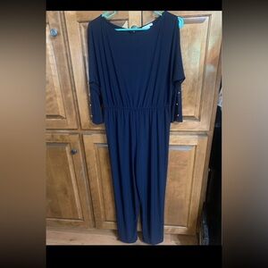 Elegant Navy Jumpsuit